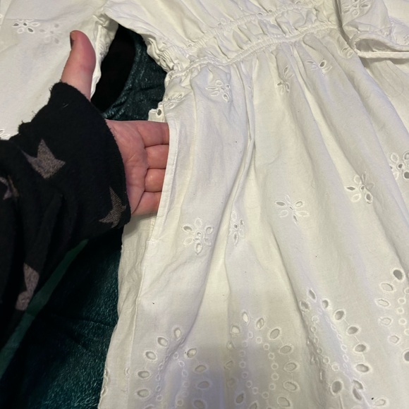 Cotton eyelet dress - Picture 4 of 6